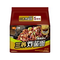 三养 韩式炸酱面拌面122g*5