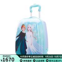旅行收纳：美旅 139452儿童迪士尼系列硬质直立行李箱拉杆箱18英寸男孩女孩 Frozen