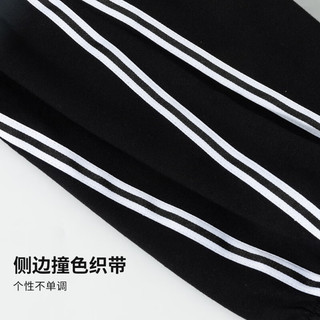 迪士尼 男童卡通束脚长裤 碳黑 120cm