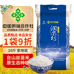 新天润 当季新米 籼米  丝苗米之乡 10kg 袋装