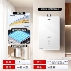 海尔 WM5C 水伺服恒温 16L 天然气 燃气热水器