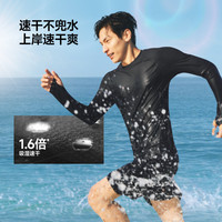 海边度假、移动端、88VIP：蕉下 UD004 分区排湿速干 男士泳衣