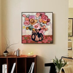 抽象植物花卉装饰画