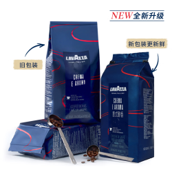 拉瓦萨 经典意式特浓醇香咖啡豆中烘/深烘1KG*2包