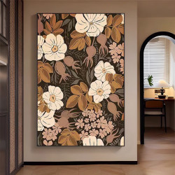 法式中古风花卉挂画