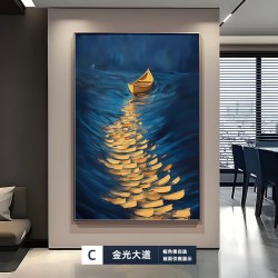意式极简客厅装饰画