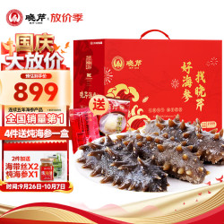 晓芹 大连冷冻即食海参 辽刺参 海鲜水产 1500g24-36只礼盒装