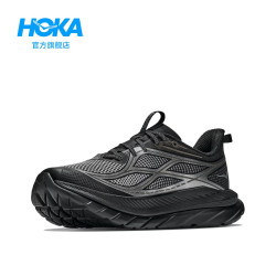 HOKA MACH REMASTERED 耐磨透气 黑色/钢灰色 40.5 休闲运动鞋