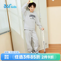 亲子出游:361° 两件套 儿童长袖针织运动套装