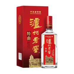 泸州老窖 特曲浓香型白酒52度500ml单瓶装（年份随机）