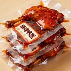 食品 6 只麻辣大鸭腿】正宗川味麻辣鸭腿新鲜真空包装即食解馋美味鸭腿