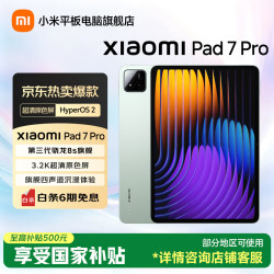 小米 MI）平板7 Pro XiaomiPad7 Pro平板电脑11.2英寸 3.2K超清旗舰屏144Hz高刷办公绿色 8GB+256GB