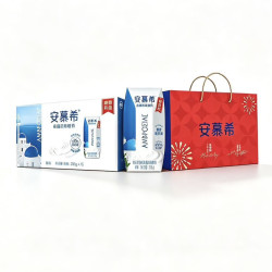 安慕希 伊利安慕希常温原味酸奶205g*16盒  礼盒装