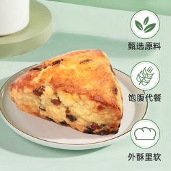 中粮香雪 开口笑葡萄干黄油司康75g*6