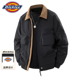 Dickies 外套男士工装飞行员夹克男宽松秋冬季休闲潮牌百搭上衣服