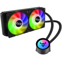 大水牛 寒战 240 RGB 240mm 一体式水冷散热器 黑色