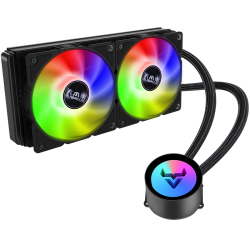 大水牛 寒战 240 RGB 240mm 一体式水冷散热器 黑色