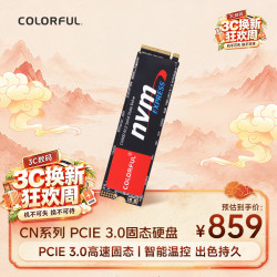 七彩虹 CN600 NVMe M.2 固态硬盘 1TB（PCI-E3.0）