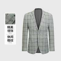 杉杉 经典格纹西服外套