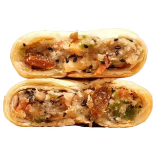 鲜丰春 苏式椒盐果仁月饼 传统糕点