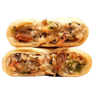 鲜丰春 椒盐香葱苏式月饼 4斤 散装