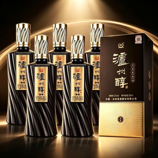泸州老窖 泸州醇 锦藏 酱色款 42度500ml°6瓶 整箱装 浓香型白酒