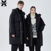 EdHardyX2025时尚冬季虎头印花白鸭绒中长款羽绒服外套男女同款潮