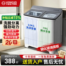 扬子 集团半自动洗衣机小型家用