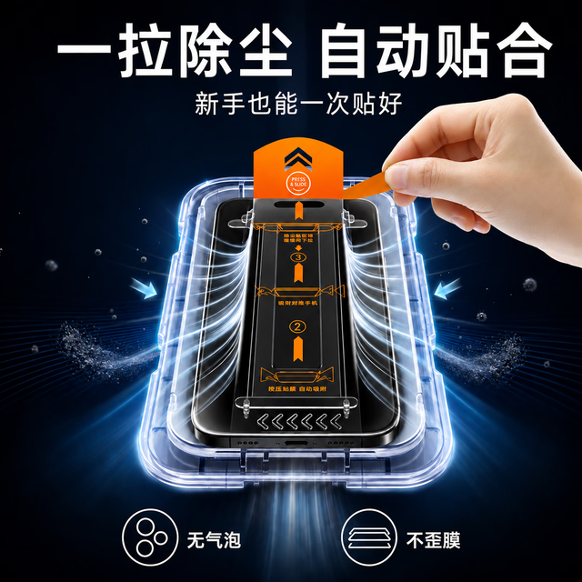 菲天 适用苹果钢化膜 高清款1片