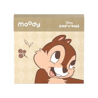 moody 奇奇蒂蒂联名款彩色隐形眼镜日抛10片装600度