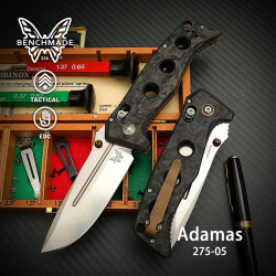 BENCHMADE 班奇梅德蝴蝶美国原装进口新款 275-05 MagnaCut钢材碳纤维手柄