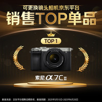 索尼 Alpha 7C II 全画幅 微单相机 银色 单机身