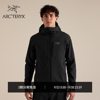 户外徒步：始祖鸟 GAMMA MX HOODY 男子 软壳夹克 Black/黑色 M