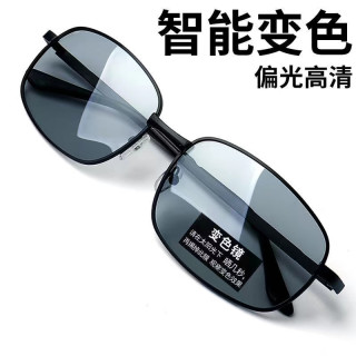 海边度假：新款偏光太阳镜男士帅气墨镜开车专用司机日夜两用眼镜防紫外线潮