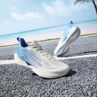 百亿补贴：361° 361度飞鱼4.0男鞋运动鞋2025夏季新款网面透气软弹缓震跑步鞋