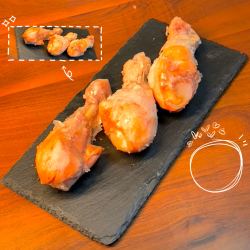 云青 中华五香鸡腿高温卤制真空开袋即食营养厂家直发
