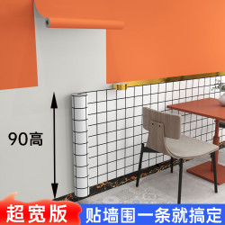 pvc自粘墙纸壁纸2023新款商用墙面遮丑神器防水防潮加厚强粘墙纸