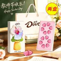 德芙 教师节礼物桃李蜜语德芙巧克力礼盒装2026新款送女老师致谢师恩