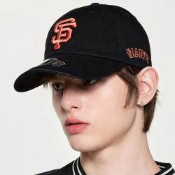 MLB 新款时尚潮流大标侧标刺绣男女棒球帽