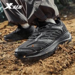 特步 战斧3.0| 反季加绒二棉鞋运动鞋男户外加绒保暖休闲鞋男