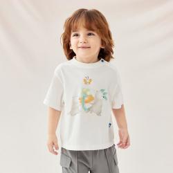 babycare 宝宝短袖T恤儿童夏季透气百搭休闲上衣柔软舒适