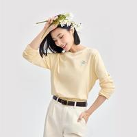 佐丹奴 花朵刺绣 女士T恤
