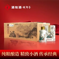 酒鬼 馥郁陈坛52度 100mL*20瓶 整箱装