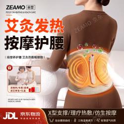ZEAMO 腰部按摩仪加热护腰带热敷理疗艾灸发热腰间盘突出腰肌劳损腰托疼