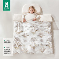欧孕 婴儿纯棉暖姜恒温盖被120x100cm
