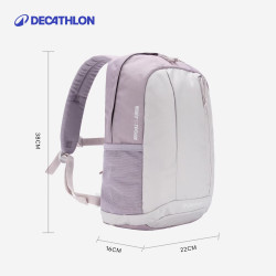 迪卡侬 青少年双肩包户外登山包徒步背包轻盈舒适MH300大容量15L-4866263