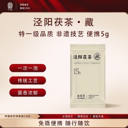 特一级泾阳茯茶陕西官茶 陕西西安特产袋泡便携装5g