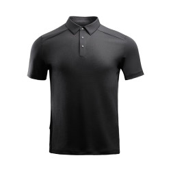 龙牙 五代阿波罗POWERDRY短袖POLO衫男户外翻领透气衫 谍影灰 4XL 185/116C（重220-240斤）