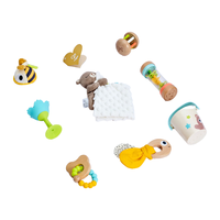 Hape E7564 初曜八礼新生儿礼盒 0-12个月 手摇铃牙胶套装