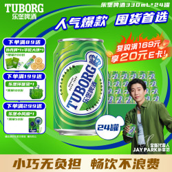 乐堡 啤酒 330ml*24听